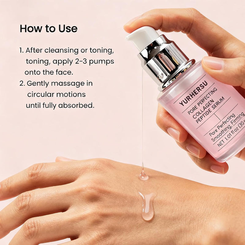 Pore Perfecting Collagen Peptide Serum, Smoothing & Firming Daily Hydration, 1.01 fl oz