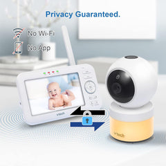VTech [Upgraded] VM5463-2 Video Baby Monitor 5