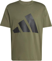 Men's Essentials Big Logo Single Jersey Tee T-Shirt - Green