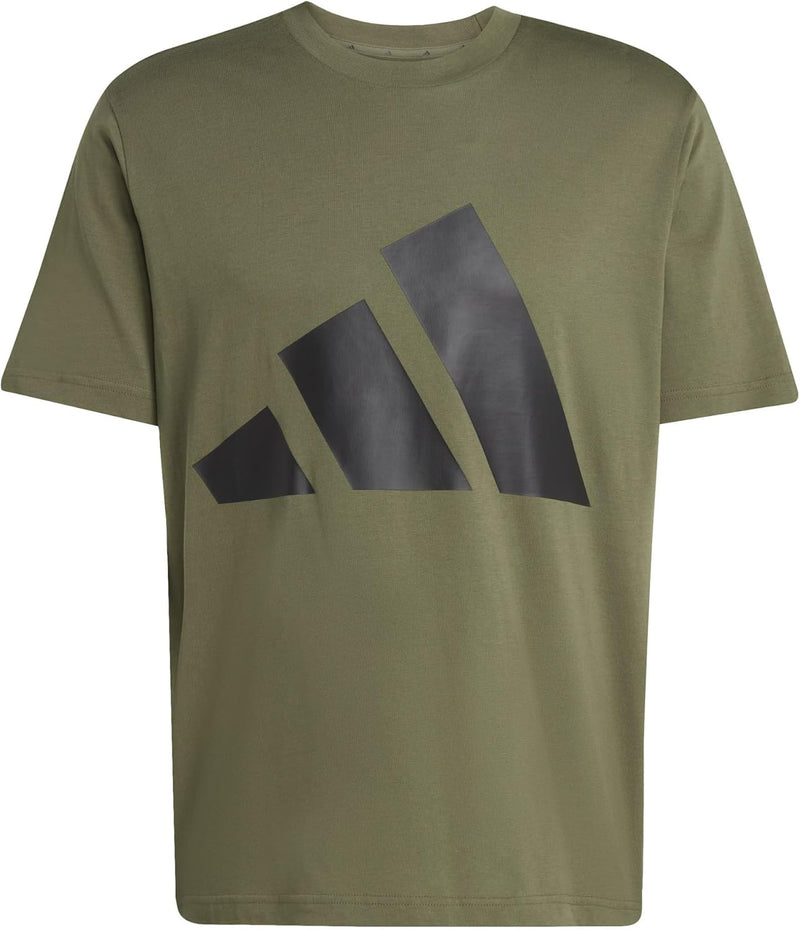 Men's Essentials Big Logo Single Jersey Tee T-Shirt - Green