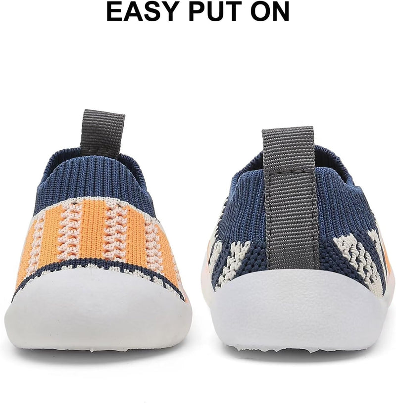 Baby Boy Girl Walking Shoes Non-Slip Toddler Sock Shoes 6 9 12 15 18 24 Months
