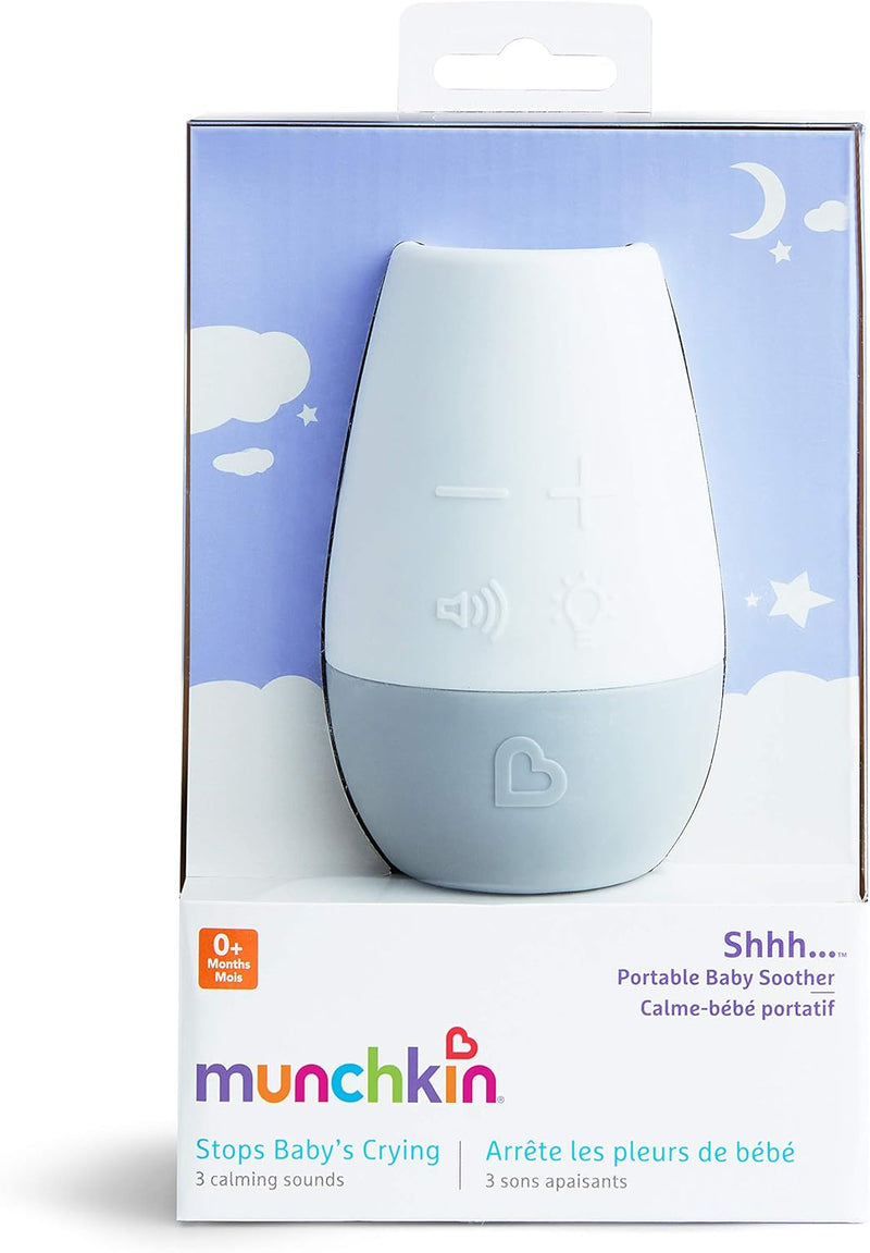 Munchkin Shhh... Portable Sound Machine,peaceful sleep, lullibies for babies, more sleeping time, infant/baby/toddler/kids,