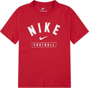 Unisex Kids Football BCS Field Sport TEES AND T-SHIRTS (pack of 1) - UNIVERSITY RED