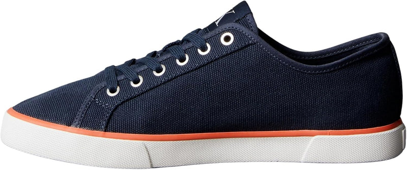 Mens Essential Vulc Sneakers - Calvin Navy/Bright White/Tigerlily