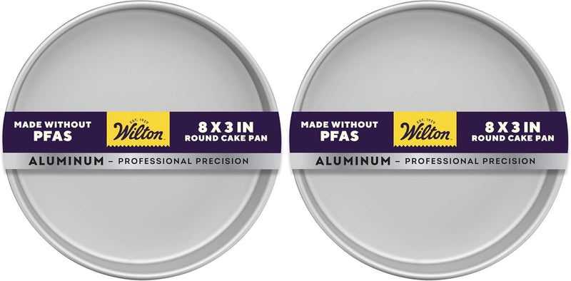 Wilton Decorative Preferred 8-Inch Heart Pan 6 2105-6106 - 20.3 cm x 7.6 cm (8 x 3 in) (Pack of 2)