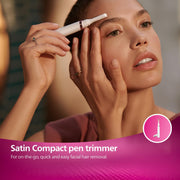 Lumea Advanced Ipl Hair Removal Device With 2 Attachments For Body & Face + Complimentary Facial Hair Remover. Compact Touch-Up Trimmer 3 Pin, Bri92160
