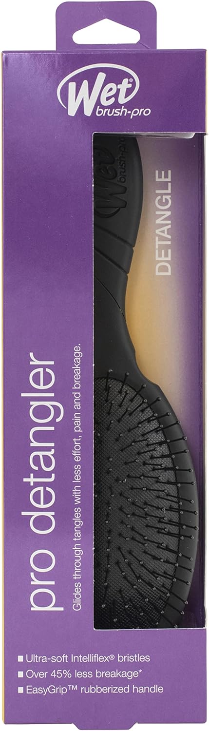Wet Brush Brush Pro Detangler, Black