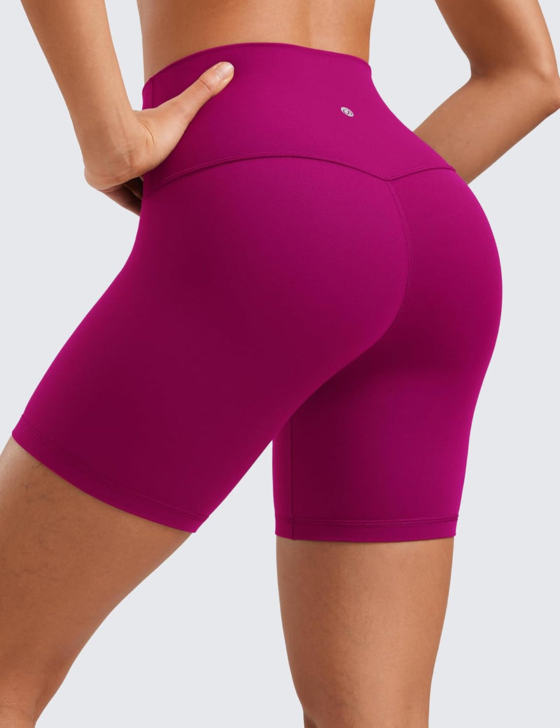 Crz Yoga Women Yoga Leggings Butterluxe Biker Shorts 6", R583a6