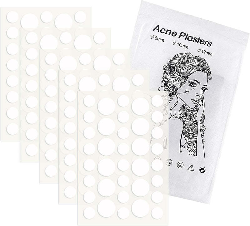 EKIND 180PCS Pimple Patches, Hydrocolloid Acne Patches for Face, Invisible Spot Cover for Blemishes & Breakouts, 2 Size Zit Patches
