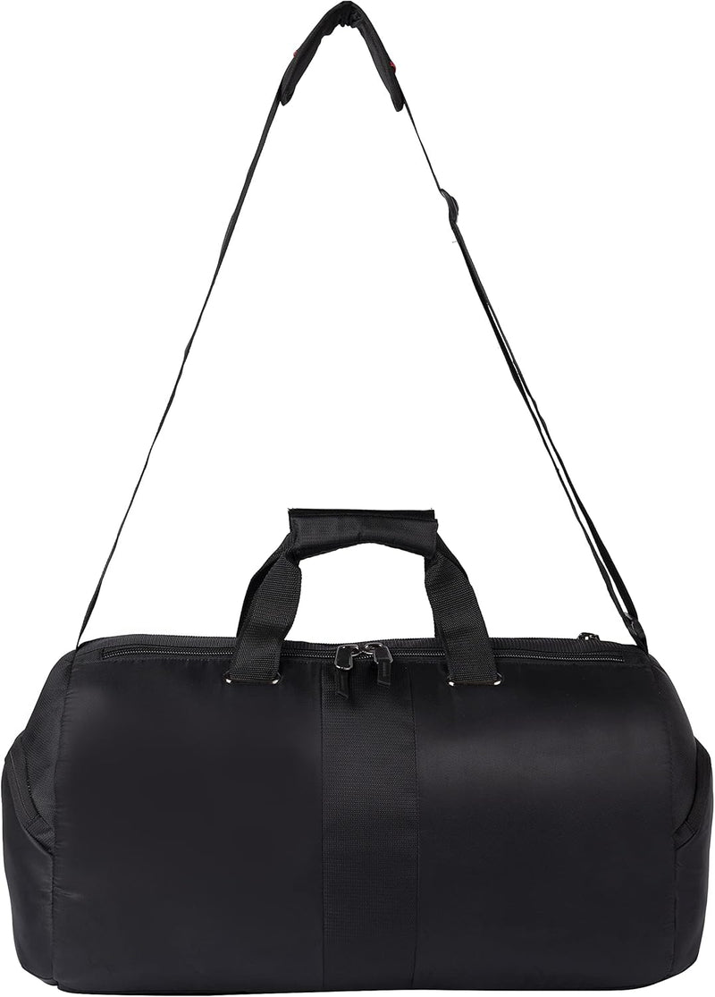 Magnum 38L Large Water Resistant Travel Duffle Bag/Gym Bag/Sports Duffle for Men/Women - Black Red