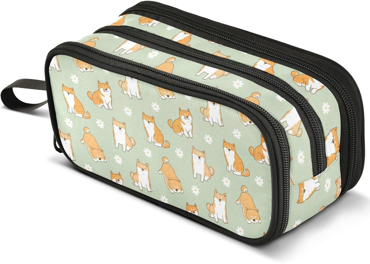Pencil Case Large Capacity Pen Pouch Makeup Bag, F14, Make-Up Pouch – image 1
