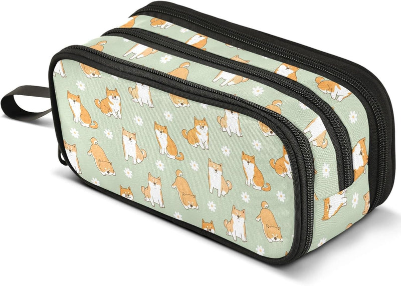 Pencil Case Large Capacity Pen Pouch Makeup Bag, F14, Make-Up Pouch - F14