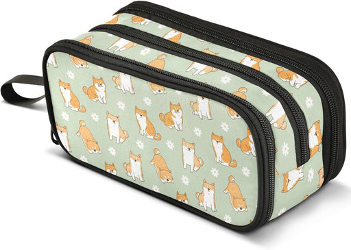 Pencil Case Large Capacity Pen Pouch Makeup Bag, F14, Make-Up Pouch - F14
