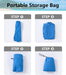 RBYEKP Mens Swimming Trunks 2 Pack Quick Dry Beach Surfing Shorts for Men Elastic Waist Board Short with Mesh Lining(Slim Fit)