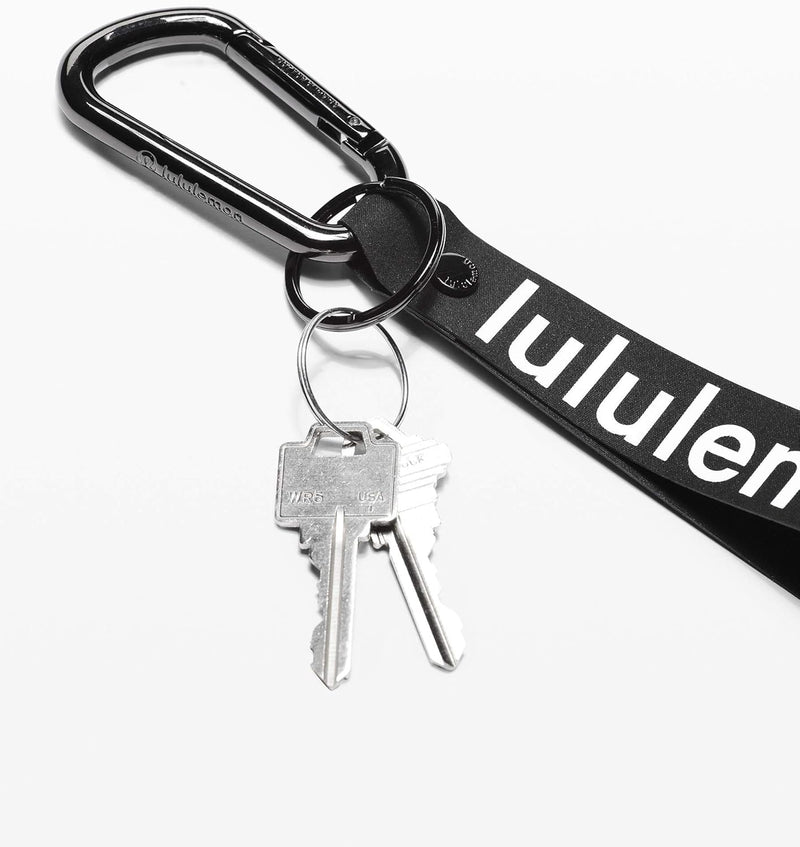 Lululemon All Hours Keychain (Black/White)