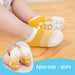Grips Ankle Socks for Toddler, SYOSI Non Slip Socks for Kids, Low Cut Anti Skid Floor Socks for Baby Boys and Girls