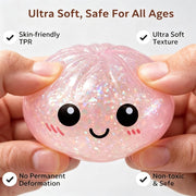 SLEEPHEAD Dumpling Squishies Mystery Box Squeeze Toy, Squishy Dumpling Fidget Toys for Adults, Stress Relief Sensory Toy