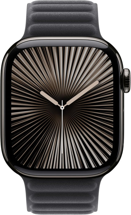 Apple Watch Band - Magnetic Link - 46mm - Black - S/M