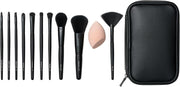 e.l.f. Full Face & Eye Makeup Brush Set, 11 Makeup Brushes For Foundation To Bronzer, Eyeshadow & More, Vegan & Cruelty-Free