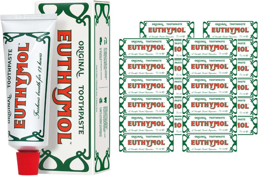 Euthymol Original Toothpaste Tube (75ml) - Pack of - 75 g (Pack of 24)
