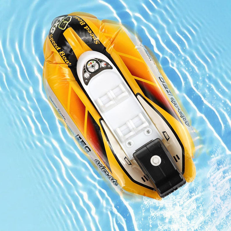 Speedboat Water Toy for Kids,Inflatable Kids Float Ship - Tub Gift for Baby Infant Toddler Child Kid, Bathtub Ship Toy for Bathroom Shower Game Swimming Pool Party