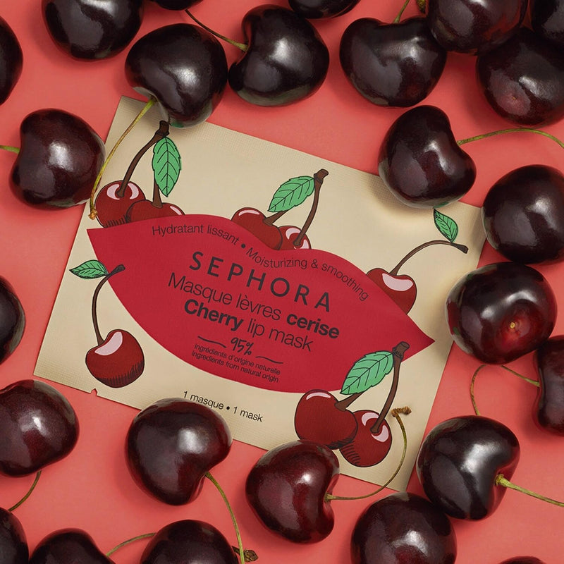COLLECTION Cherry Lip Mask - Ultra-Moisturizing and Smoothing Treatment with Antioxidant-Rich Cherry Extract for Soft, Plump, and Revitalized Lips (1pc)