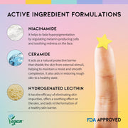 OOTD Star-shaped Hydrocolloid Acne/Pimple patch with 5 Pastel Color/Niacinamide & Ceramide Formula: Hydrocolloid Pimple Patches, Ideal for Blemish Spots (80 Count)
