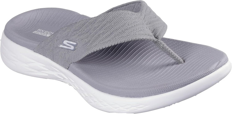 ON-THE-GO 600 - SUNNY womens Flip-Flop - Gray Textile