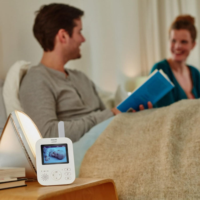 Philips Avent Advanced Digital Baby Monitor, SCD833/05, White, Wired