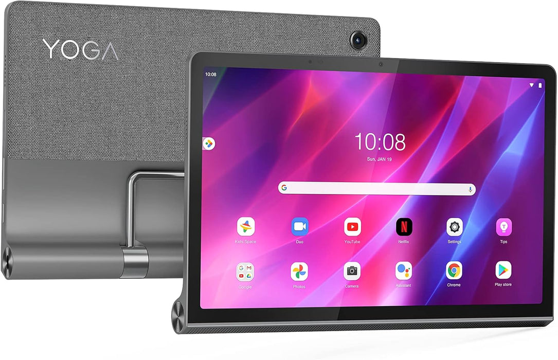 Lenovo Yoga Tab 13 13 Inch 2K Tablet (Qualcomm Snapdragon 870, Octa-Core 3.2GHz, 8GB RAM, 128GB SSD, 10-Point Multi-Touch, Android 11) - Shadow Black