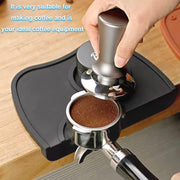 SKY-TOUCH Espresso Coffee Tamper Mat, Silicone Espresso Hand Tampers Non-Slip Coffee Machine Accessories for Home, Kitchen, Office, Bar, Store, Coffee Shop