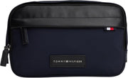 Men's TH Nylon WASHBAG AM0AM13746 Washbag, Blue (Space Blue), One Size