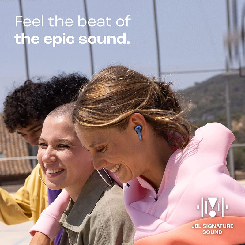 JBL Live Pro 2 True Wireless Noise Cancelling Earbuds, JBL Signature Sound, Smart Ambient, 40H Battery, 6 Microphones, Oval Tube, Multi-Point Connection, IPX5 Water Resistant - Black, JBLLIVEPRO2BLK