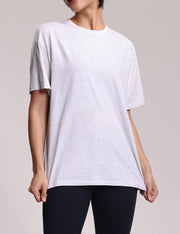 THE GYM PEOPLE Women's Casual Oversized T-Shirts Summer Crewneck Short Sleeve Workout Basic Tee Tops