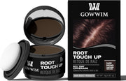 Gowwim Root Touch up Powder, Instantly Gray Hair Cover up Hairline Powder for Women & Men Waterproof and Sweatproof Root Cover Up Long-Lasting for Thinning & Loss Hair (D-Brown) - Dark-Brown