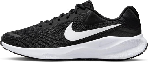 REVOLUTION 7 mens LACED SHOES - BLACK/WHITE