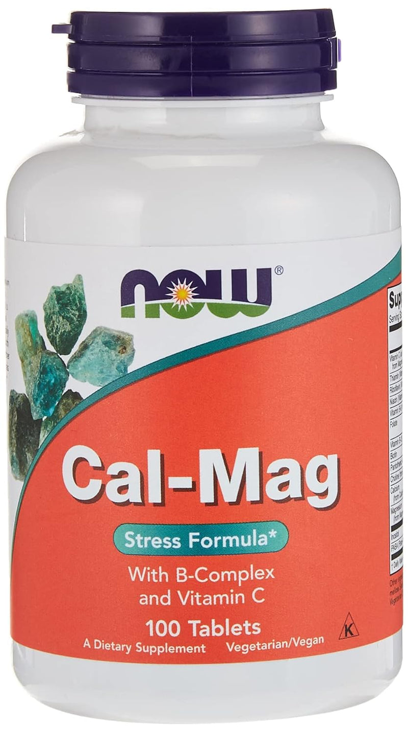 NOW Foods Cal-Mag Stress Formula Tabs 100's