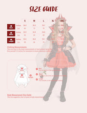 Spooktacular Creations Girls' Vampire Costume, Red Dark Vampire Dress, Halloween Dress-Up, Role Play and Costume Parties