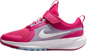 Star Runner 5 PS Unisex-Child Laced Shoes - RUSH PINK/WHITE-ALUMINUM