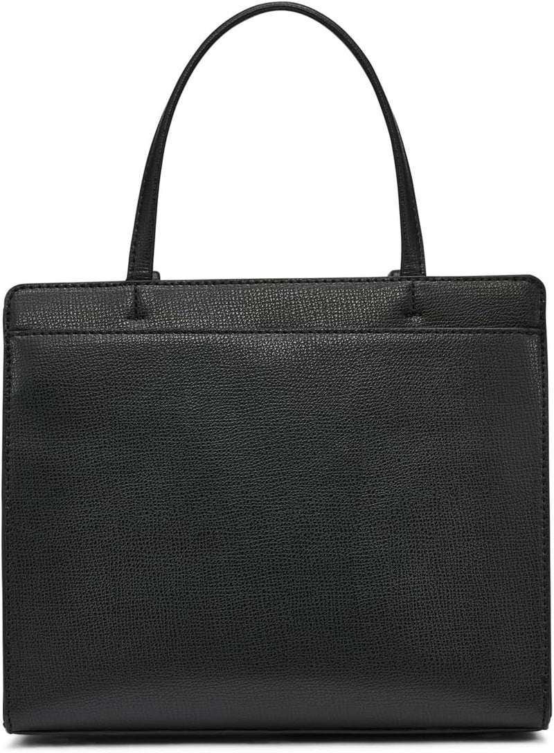 Saffiano Cell Phone Crossbody - Blk/Gold