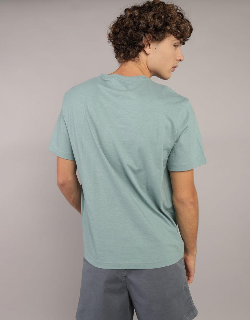 AMERICAN EAGLE Mens G Ss Sp25 Core Brand Set In Tee- Cvc Dd 180 + Seriously Soft Wash