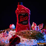 Spooktacular Creations 18 oz Fake Halloween Vampire Blood Bottle for Halloween Costume, Zombie, Vampire and Monster Makeup & Dress Up