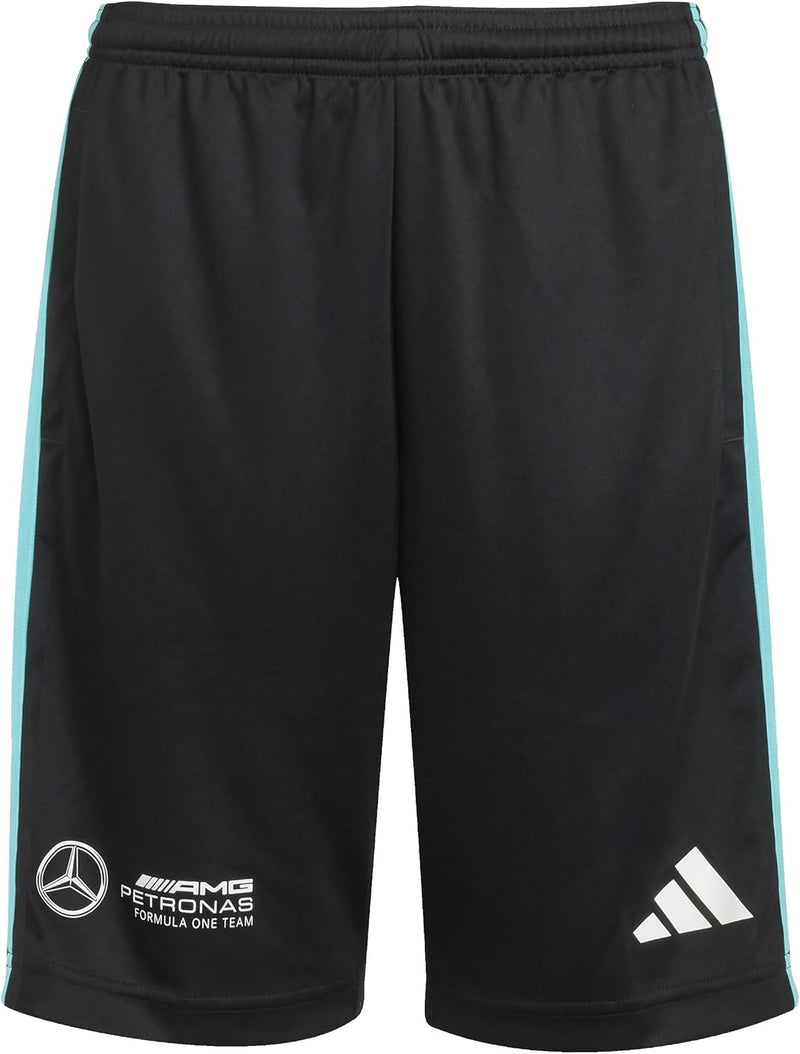 Unisex Kids Mercedes - Amg Petronas Formula One Team Dna Short Shorts - Black