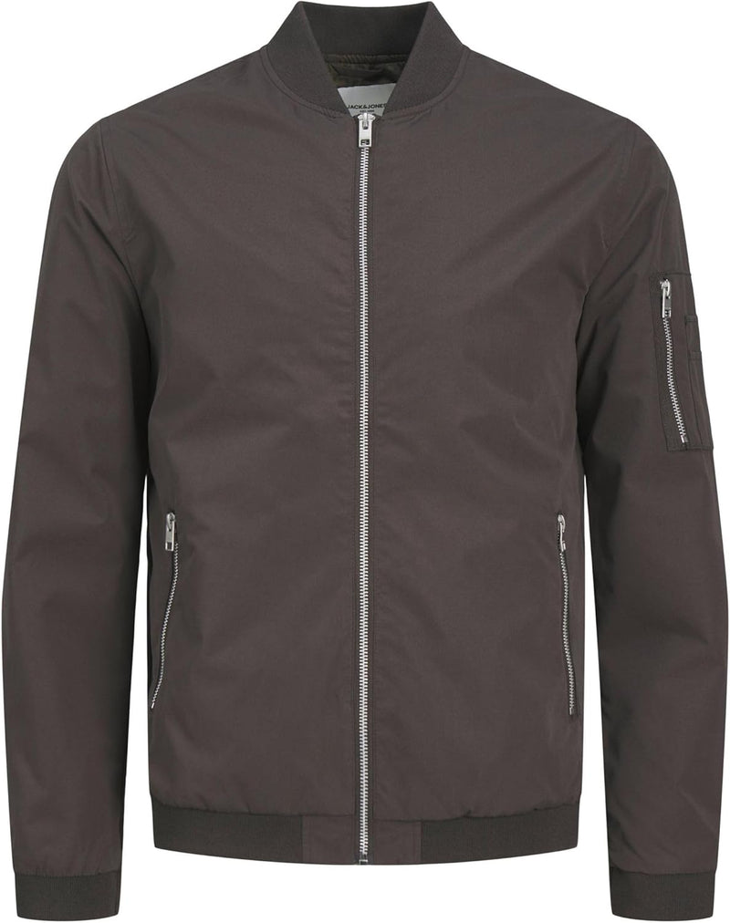 Men's JJERUSH BOMBER NOOS Jacket - mulch