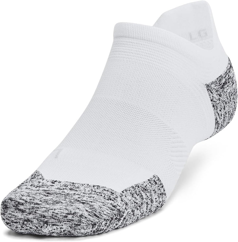 unisex UA AD Run Cushion 3pk NS Minimalist - WHITE