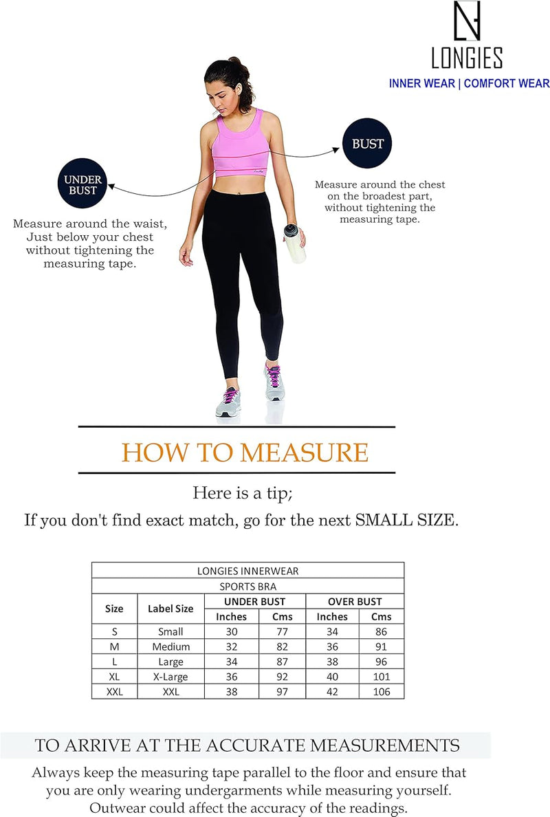 Longies Women's Sports Bra Single