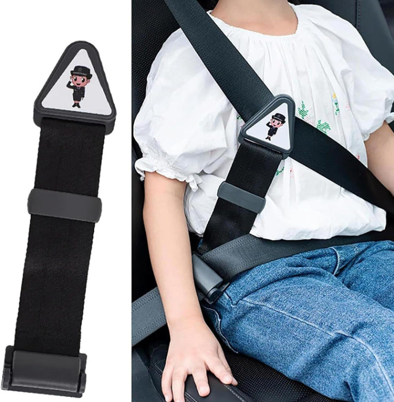 Child Seat Belt Adjuster Booster Seat, Car Seat Replacement Protector Pad Safety Strap Cover for Kids Children's Travel Essentials