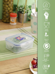 LocknLock 350ml Rectangular Airtight Food Storage PACK OF 3 - BPA-Free, Microwave, Freezer, and Dishwasher Safe