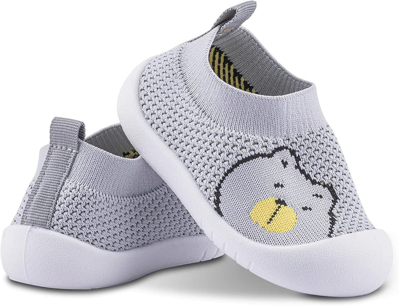 Baby Toddler Non-Skid Sock Shoes Indoor Slipper Breathable Cotton Mesh Lightweight Sole Infant Boy Girls Kids Children