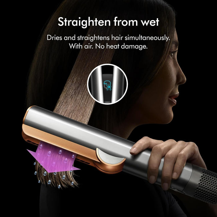 Dyson Airstrait Straightener, Nickel/Copper